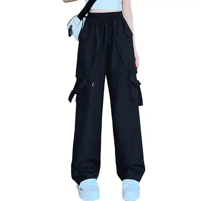 ModaFlex Casual Women's Cargo Pants with Multiple Pockets