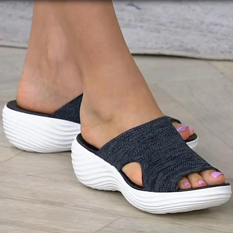 Summer A Leatar Orthopedic Slippers