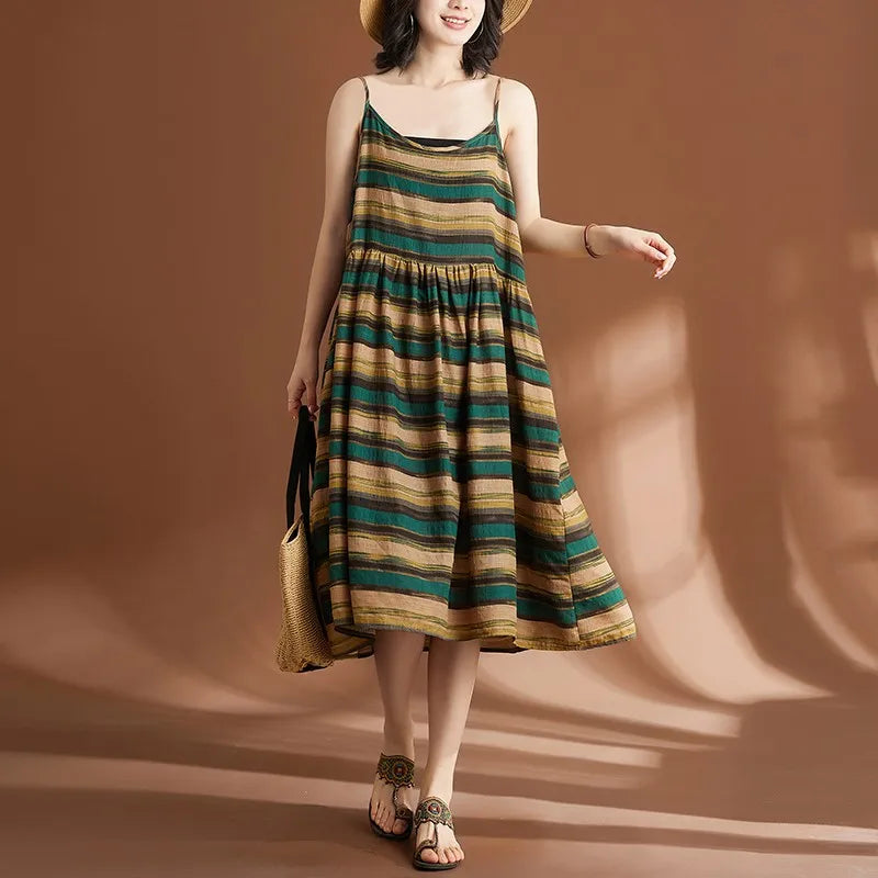 Zomerse Strandjurk voor Vrouwen van ModeTrend.