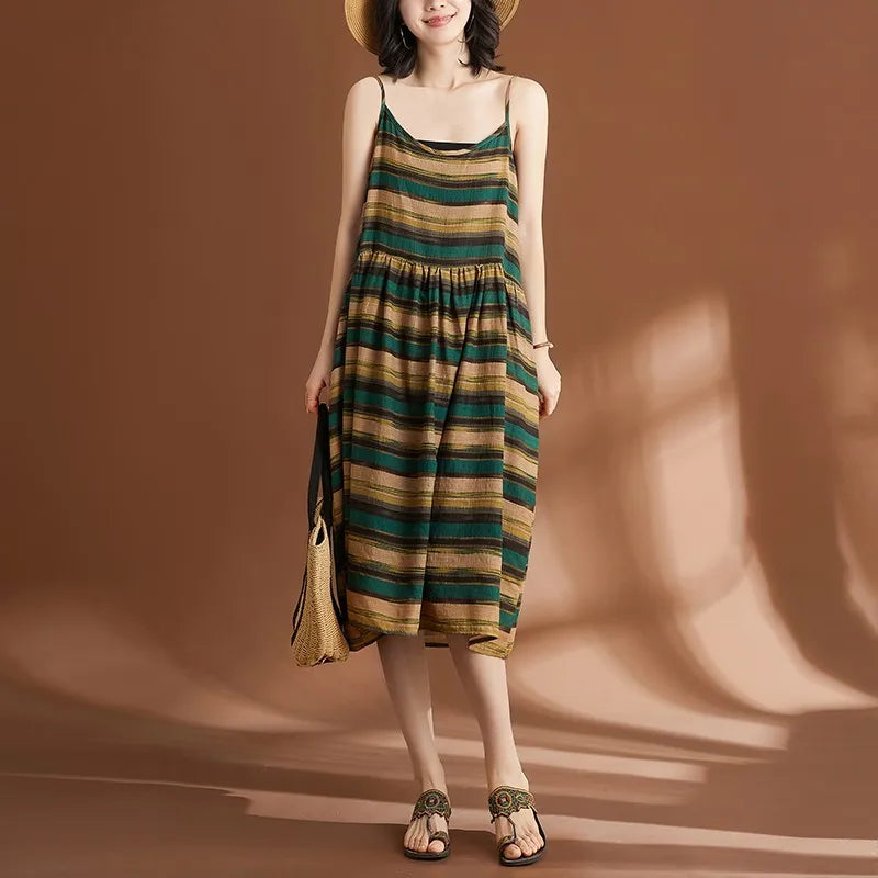 Zomerse Strandjurk voor Vrouwen van ModeTrend.