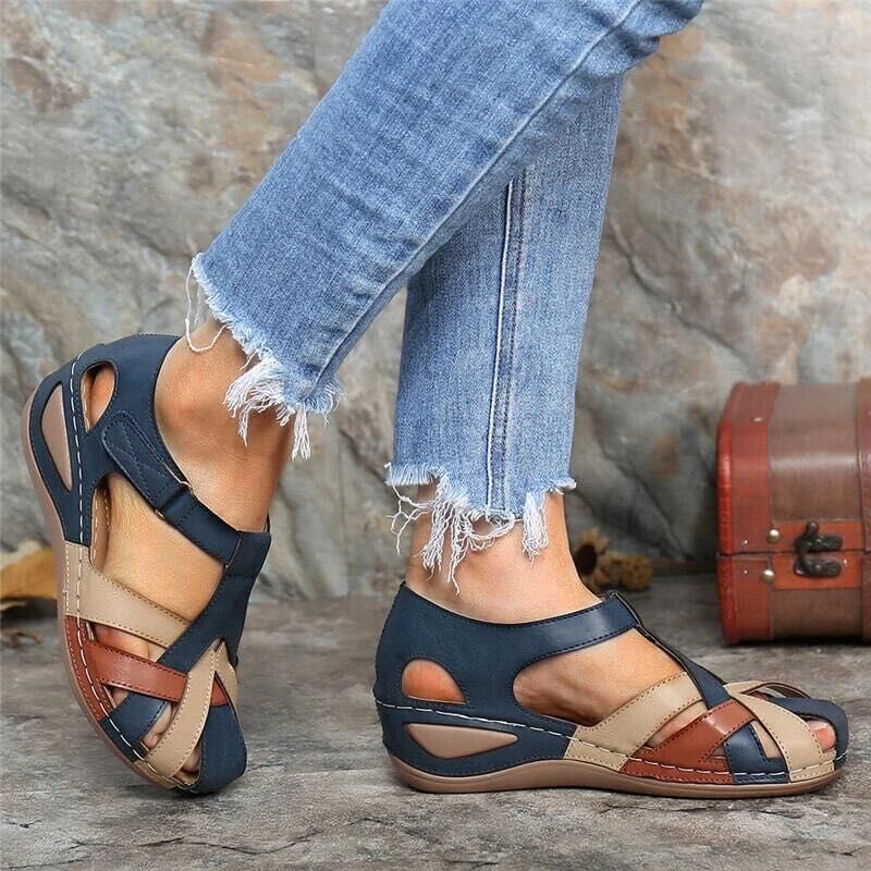 Velanora - Orthopedic Comfort Wedge Sandals