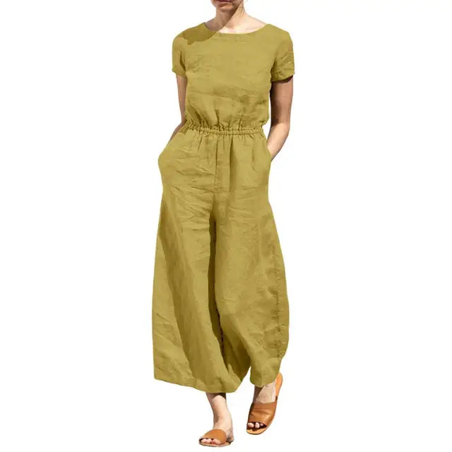 Zomerbries Jumpsuit - Briesende Bloem
