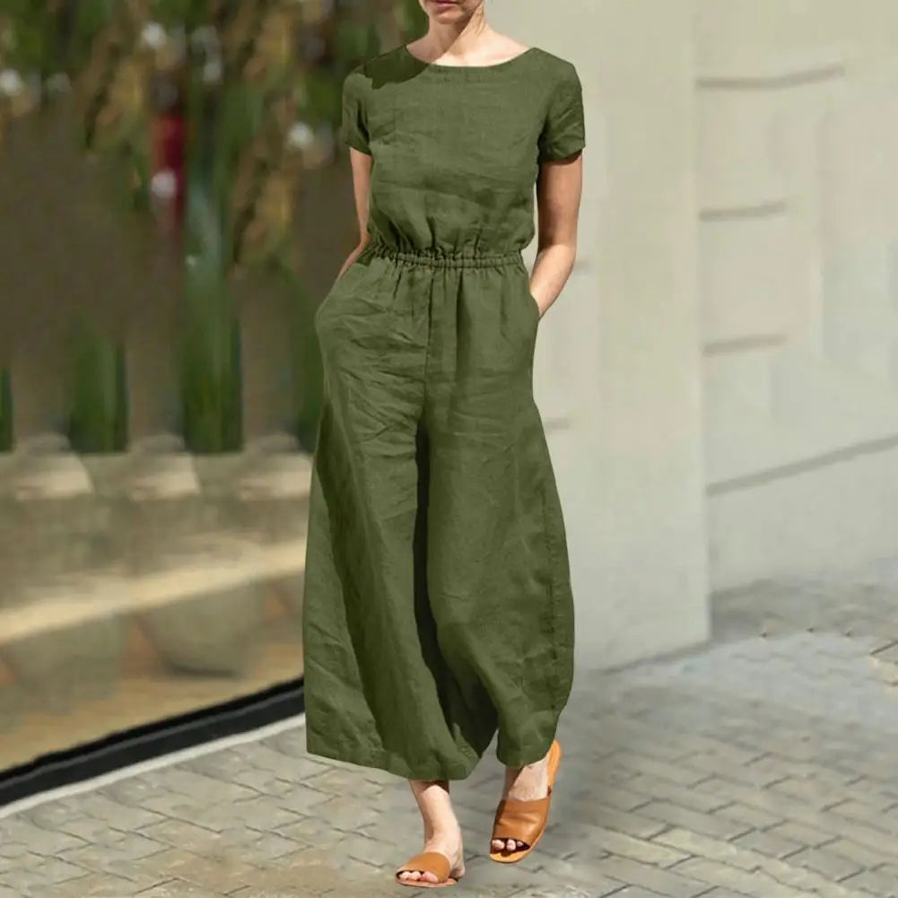 Zomerbries Jumpsuit - Briesende Bloem