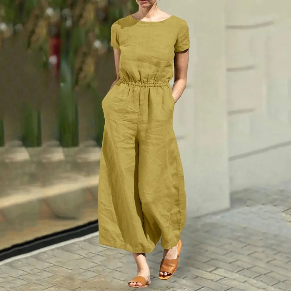 Zomerbries Jumpsuit - Briesende Bloem