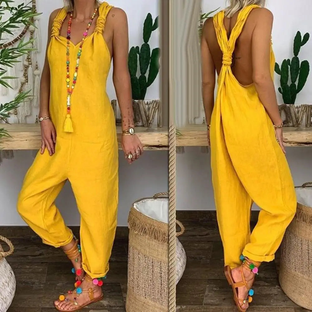 Süßer sommerlicher sexy Jumpsuit für Damen