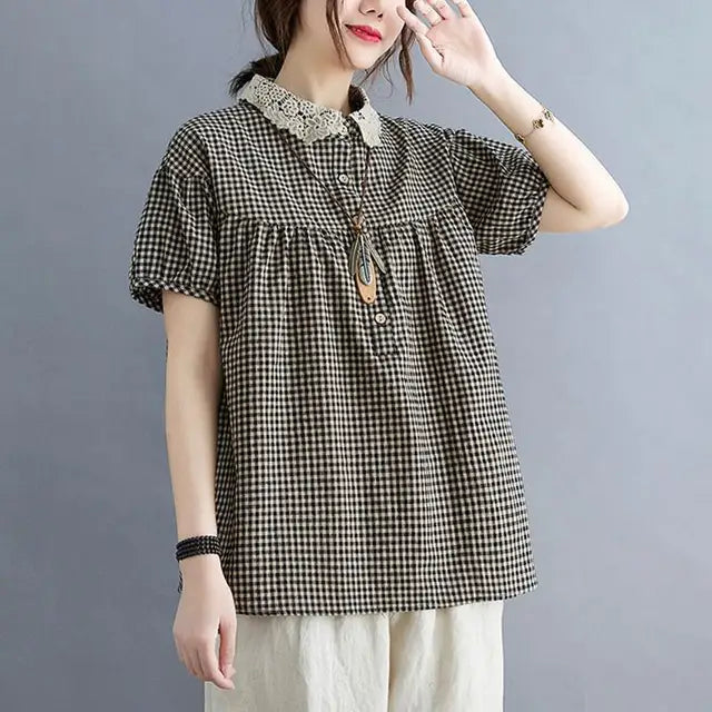 Vintage Shirt van Linen Lux