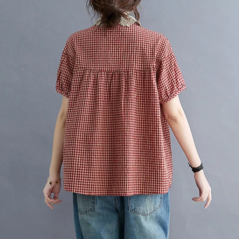 Vintage Shirt van Linen Lux
