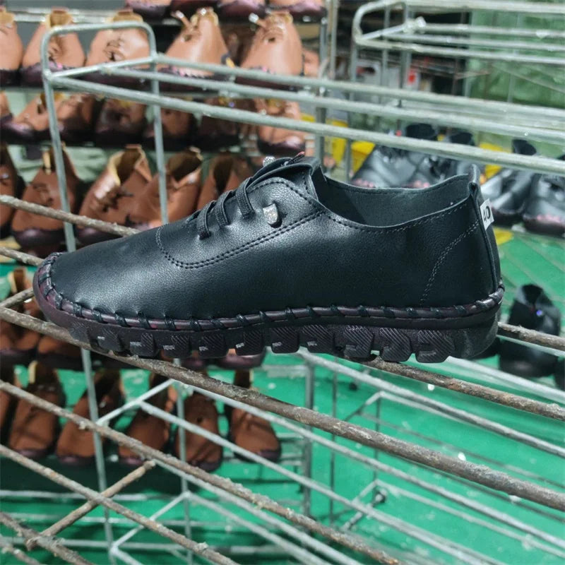 Sofie Loafers van PU-leer voor Stijlvolle Moeders