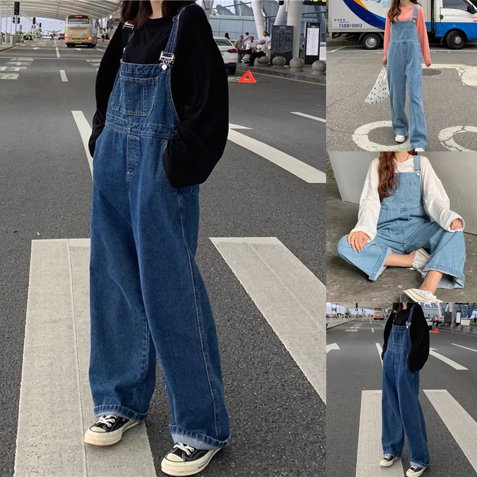 Amara Denim Jumpsuit for Trendy Women
