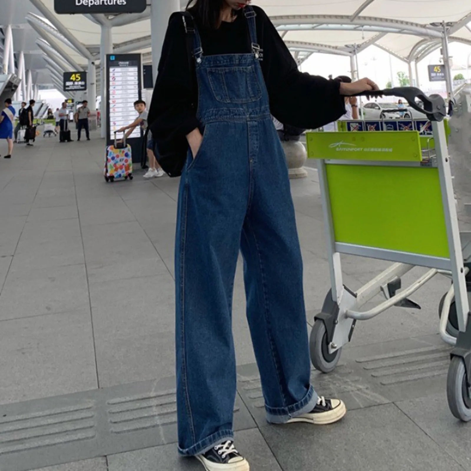 Amara Denim Jumpsuit for Trendy Women