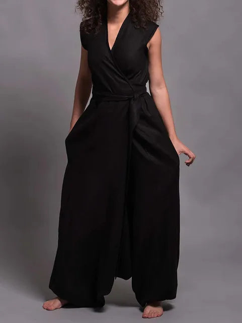 Sonnige Sommersalopette von Esmee für Plus-Size-Sommerstil