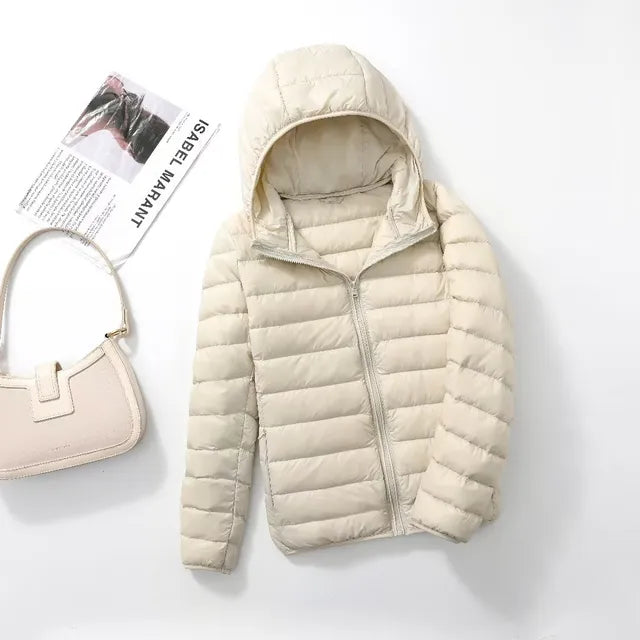 Luxe Reisklare | Giacca Piumino Imbottita Leggera e Ripiegabile | Calda e Compatta