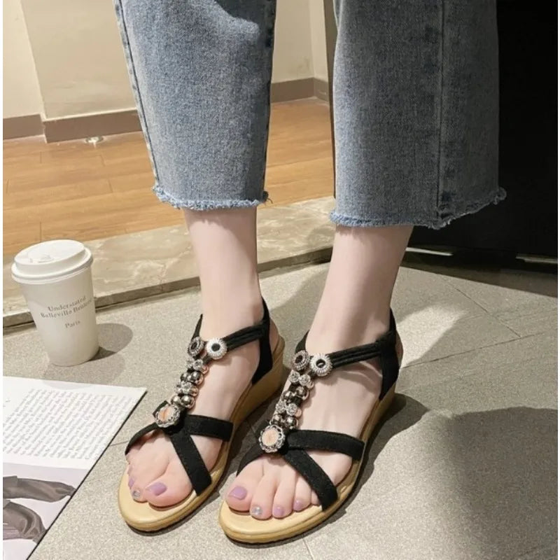 Zomerse Flair Sandali Comodi da Donna
