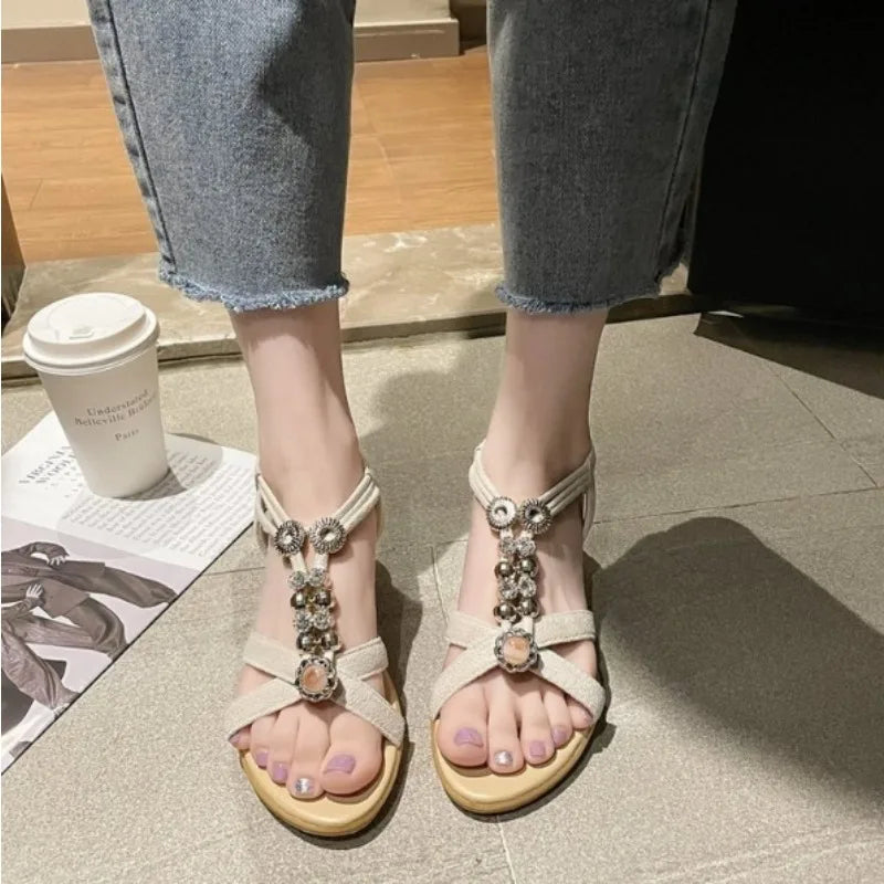 Zomerse Flair Sandali Comodi da Donna