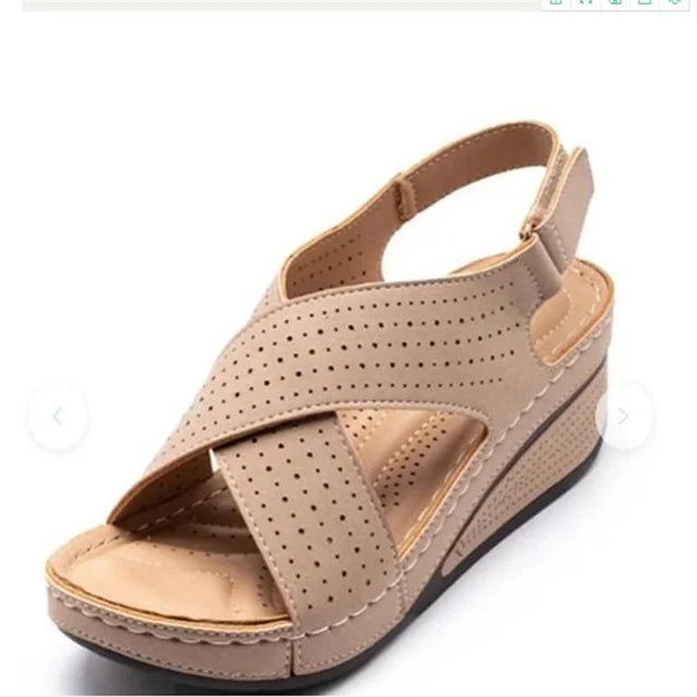 Zomer Dames Holle Wiggen Zomer Sandalen