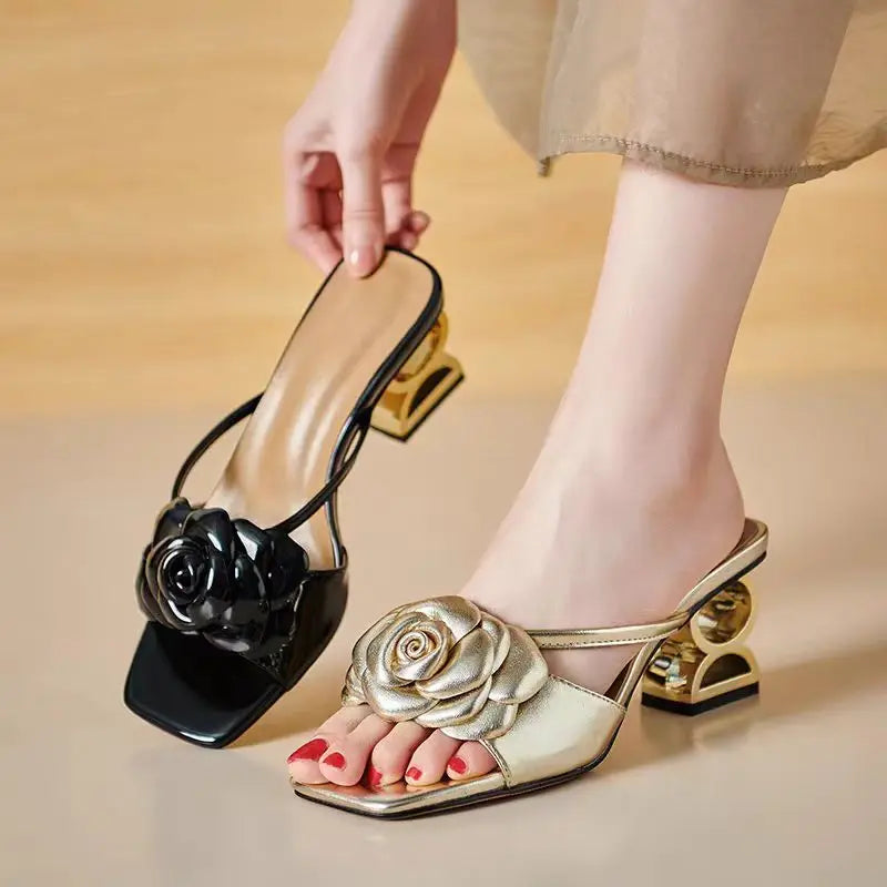 JauntyGleam Damen Sandalen