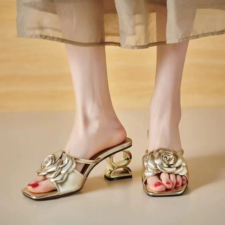 JauntyGleam Damen Sandalen