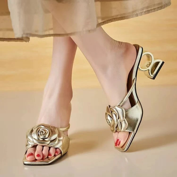 JauntyGleam Damen Sandalen