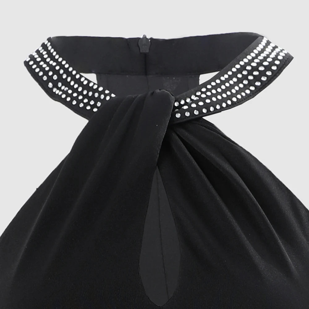 GlamourDames Sommer Sexy Schlanke Wickelkleid