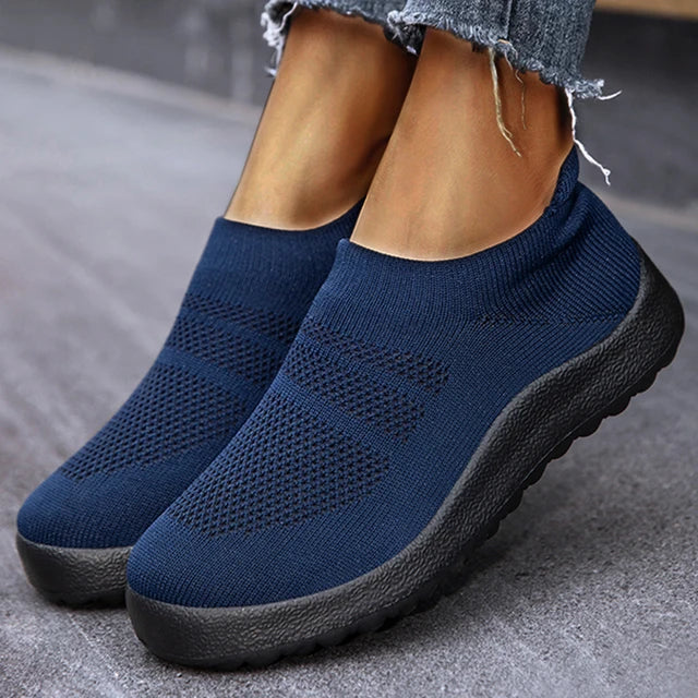 LunaSport Sommer Damen Slip-On Sneakers