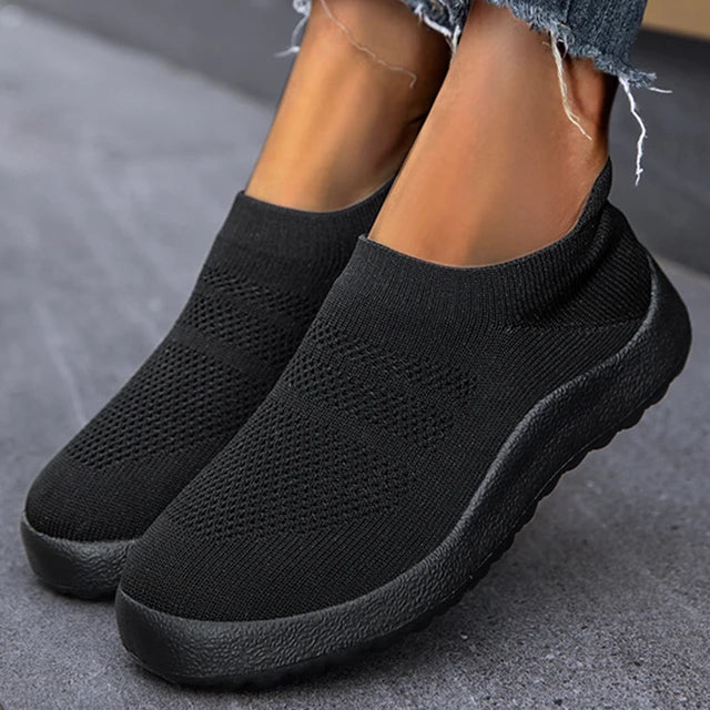 LunaSport Sommer Damen Slip-On Sneakers