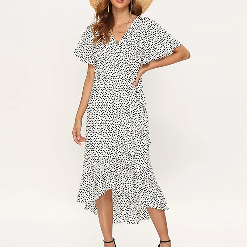 Bohemien Sexy Chiffon Zomerjurk van ZomerLuxe