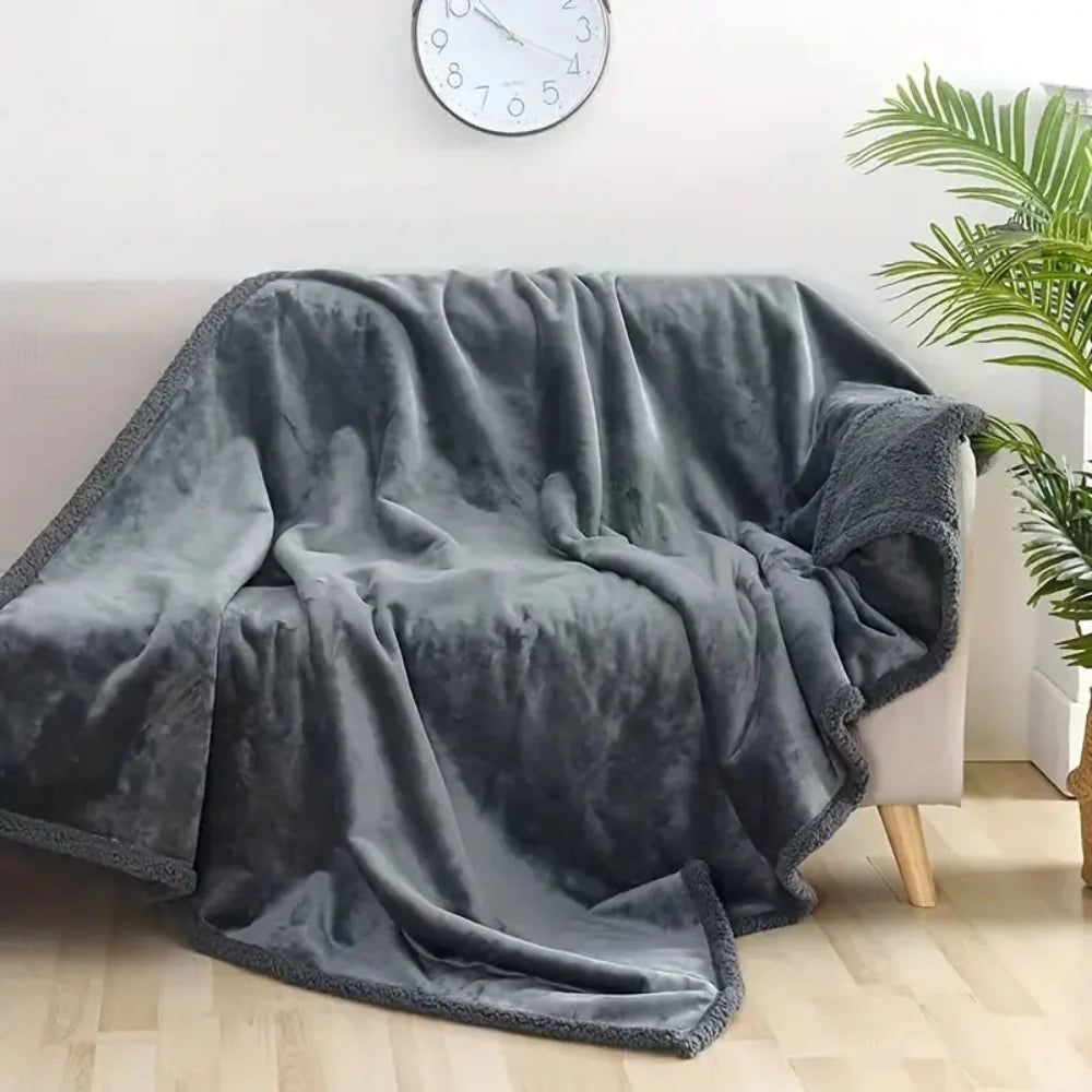 Coperta in pile calda