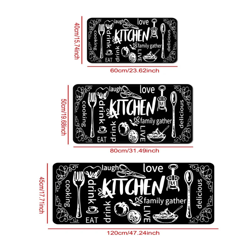 Tappetino da cucina antiscivolo lavabile con alta assorbenza