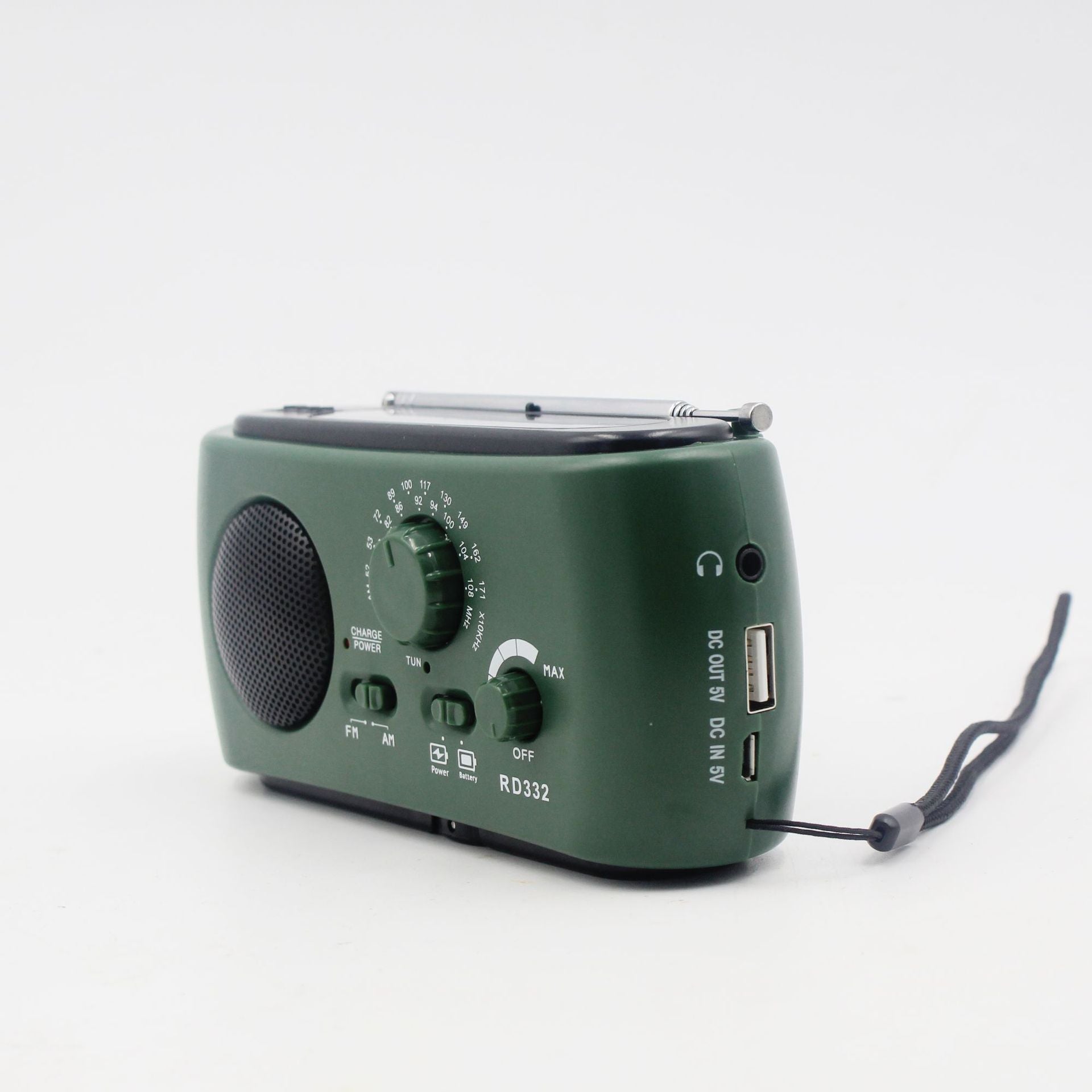 Radio impermeabile per condizioni meteorologiche estreme con ricarica USB