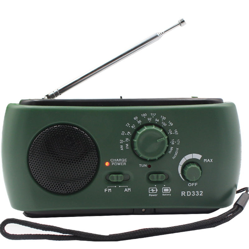 Radio impermeabile per condizioni meteorologiche estreme con ricarica USB
