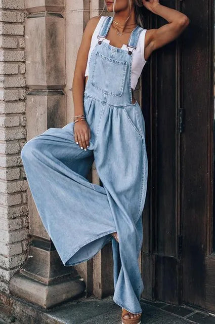 Sommerliche Freiheit Latzhose für stilvolle sommerliche Damen