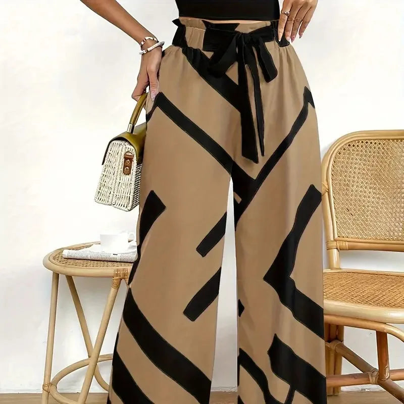 FashionFlair Pantaloni a Gamba Larga