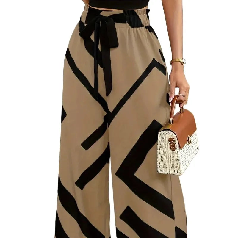 FashionFlair Pantaloni a Gamba Larga