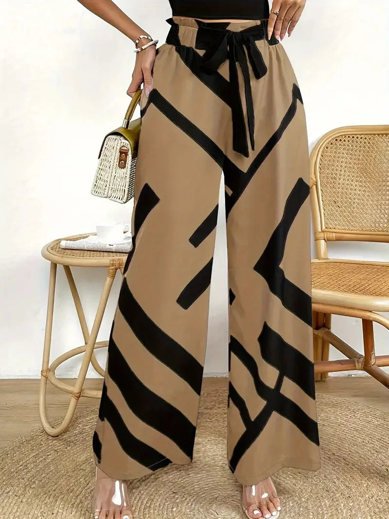 FashionFlair Pantaloni a Gamba Larga