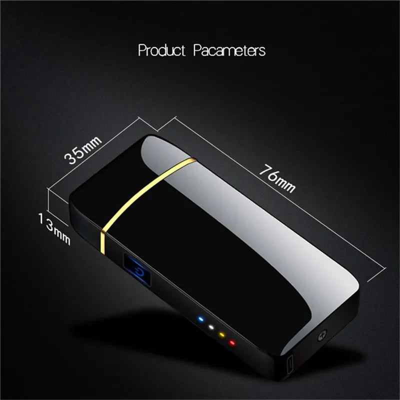 Accendino USB antivento con design moderno
