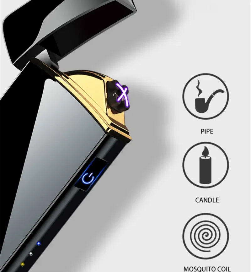 Accendino USB antivento con design moderno