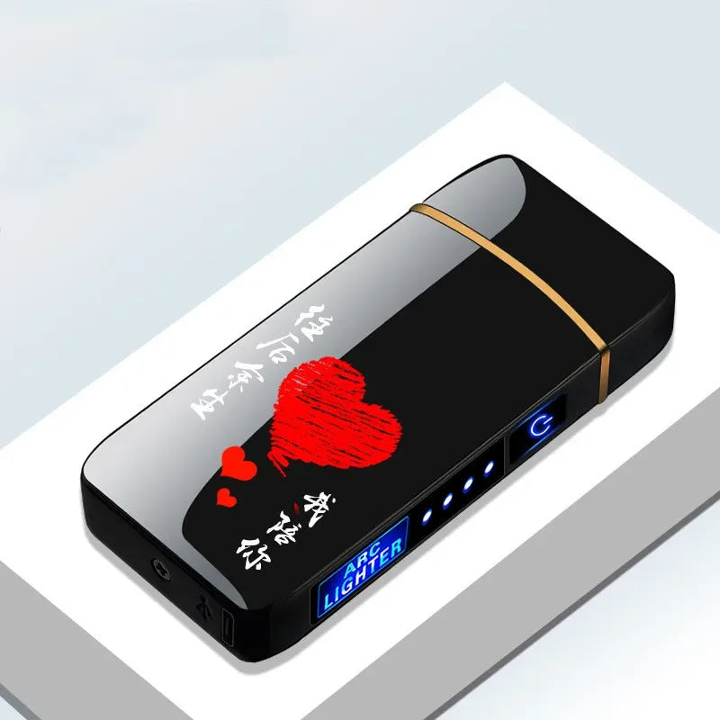 Accendino USB antivento con design moderno