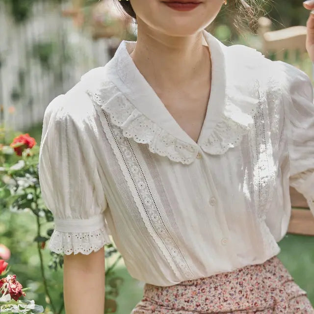 Bezaubernde Lolita-Bluse von Sweet Elegance