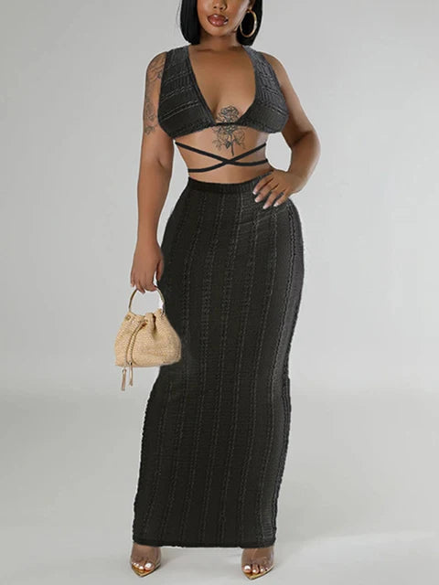 Jouw Perfecte Zomerse Gebreide Set van Femina Chic's