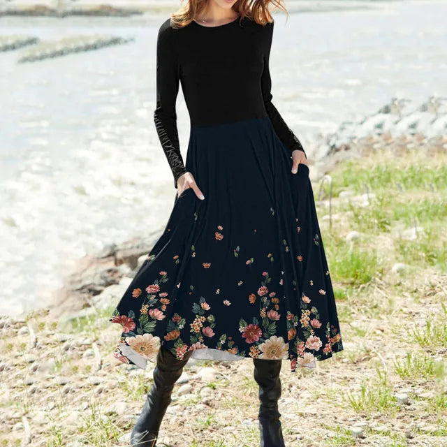 Bloemenprint Zomerjurk