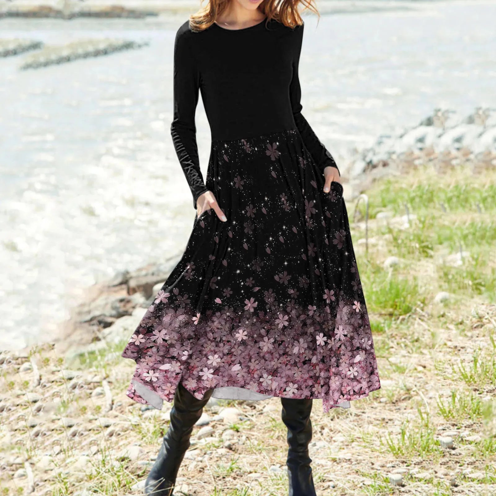 Bloemenprint Zomerjurk