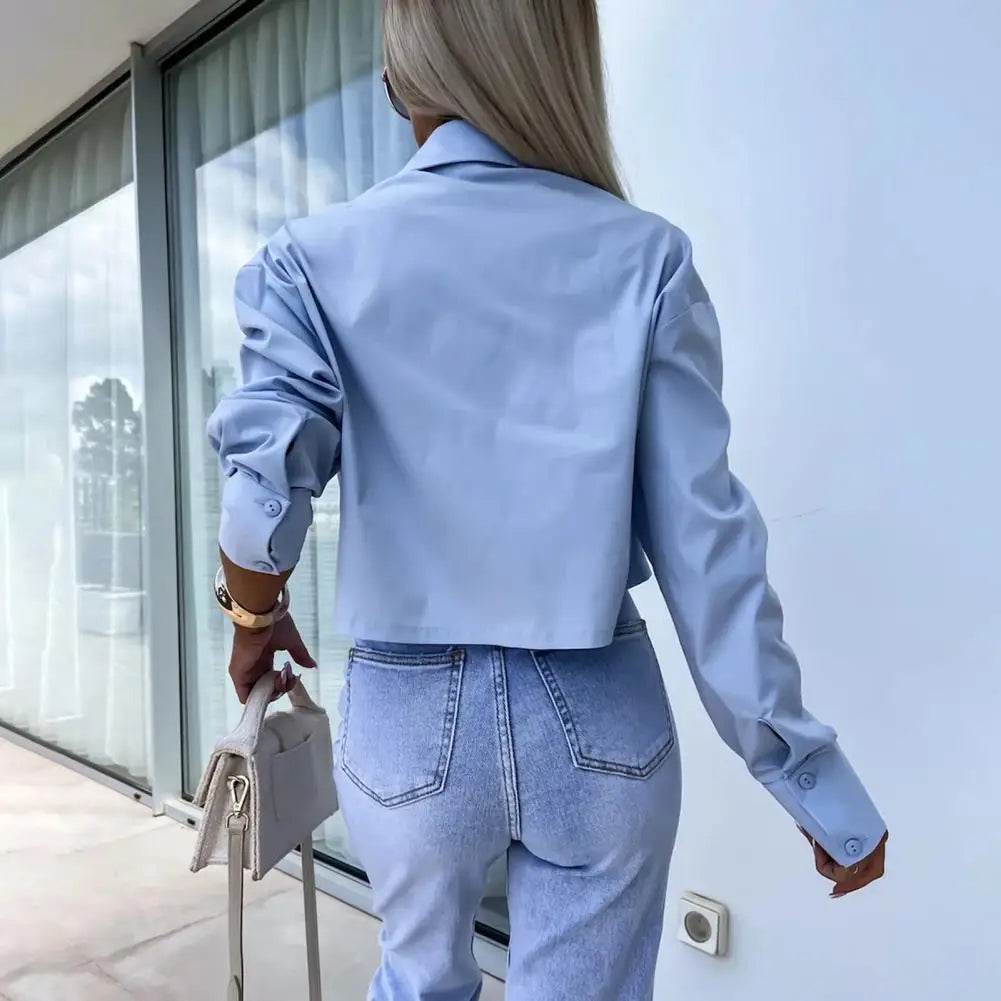 Radiant Summer Lapel Blouse from ZomerGloed