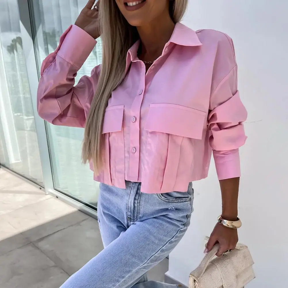 Radiant Summer Lapel Blouse from ZomerGloed