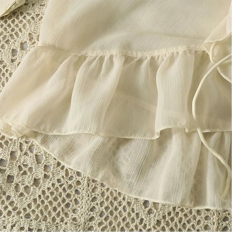 Camicia estiva in chiffon Belle Époque