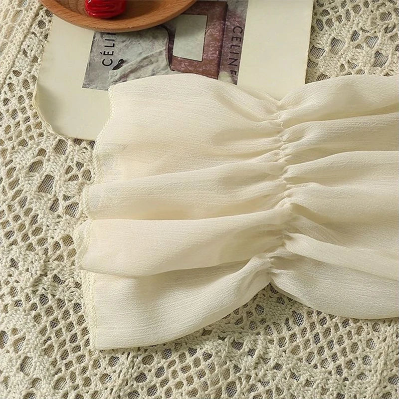 Camicia estiva in chiffon Belle Époque