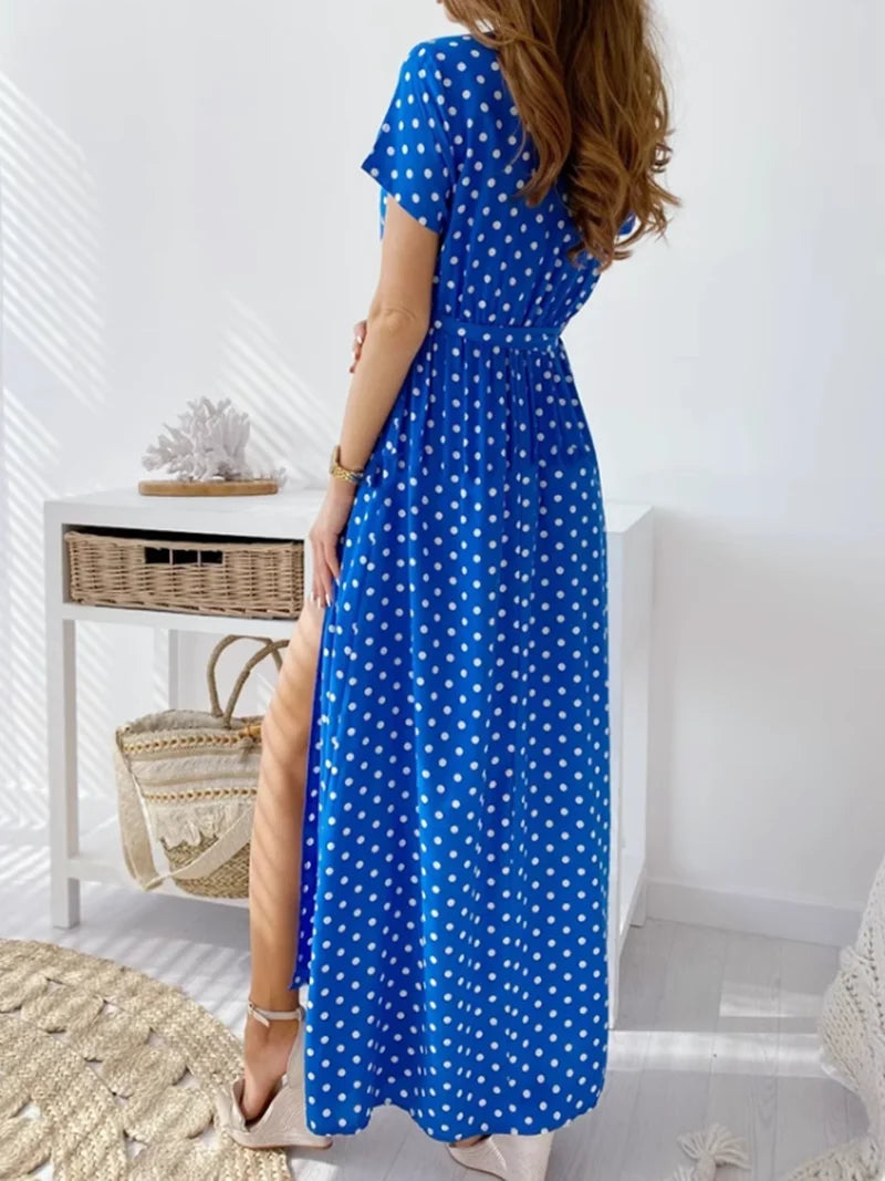 Polka Dot Jurk van ModeTrend
