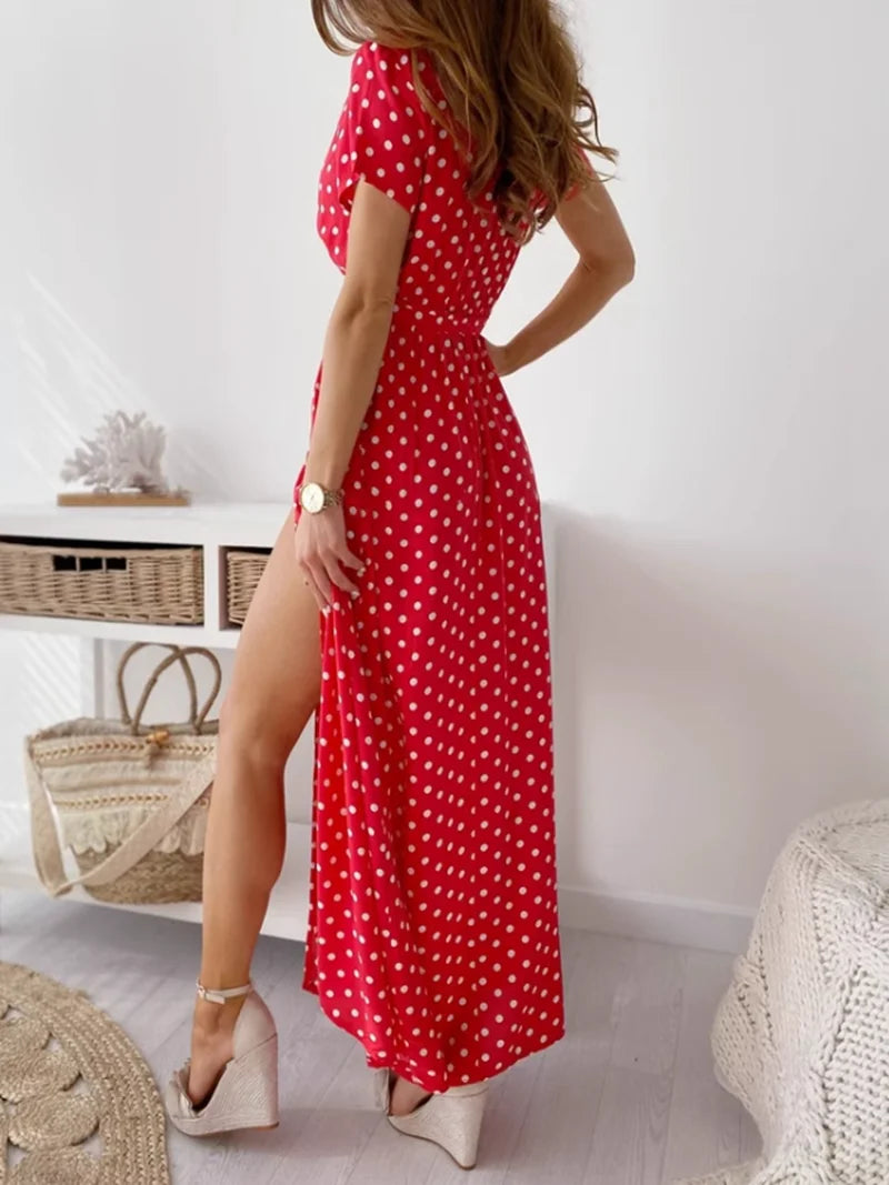 Polka Dot Jurk van ModeTrend