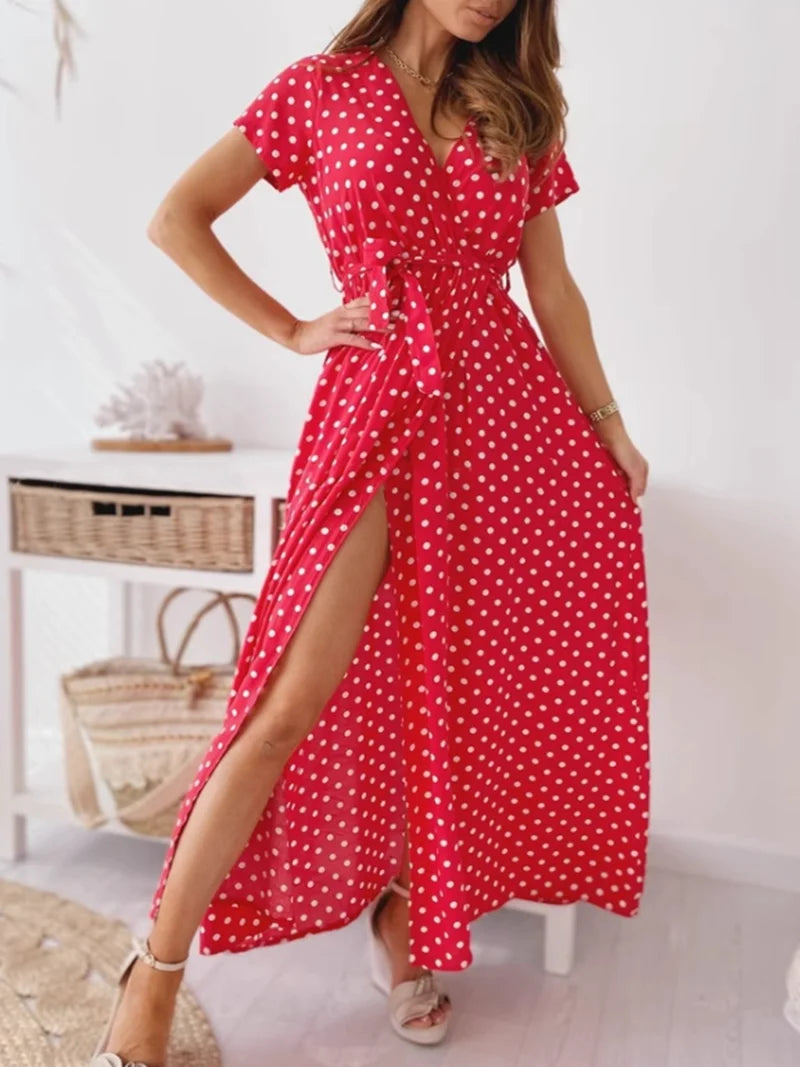 Polka Dot Jurk van ModeTrend