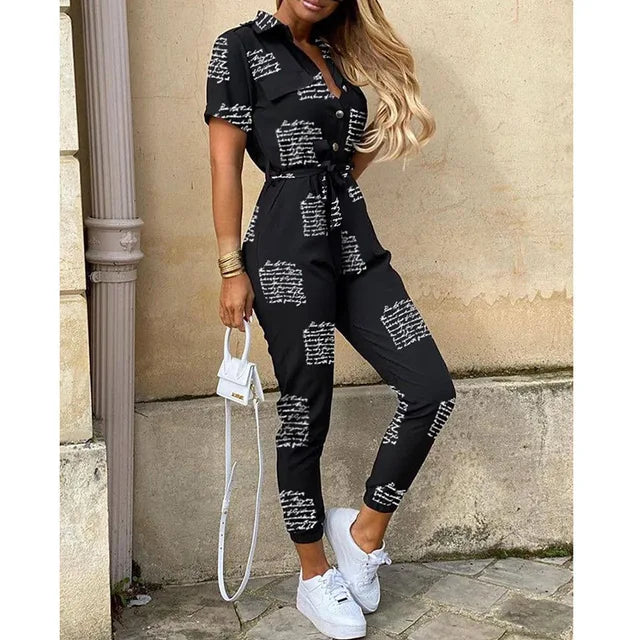 Velanora Elegante Bloemen Jumpsuit