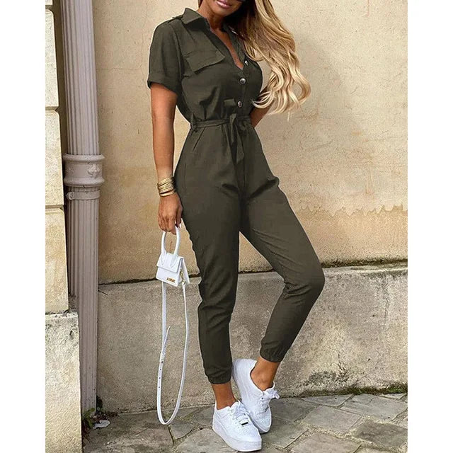Velanora Elegante Bloemen Jumpsuit